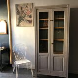 Glass-glazed Parisian wardrobe