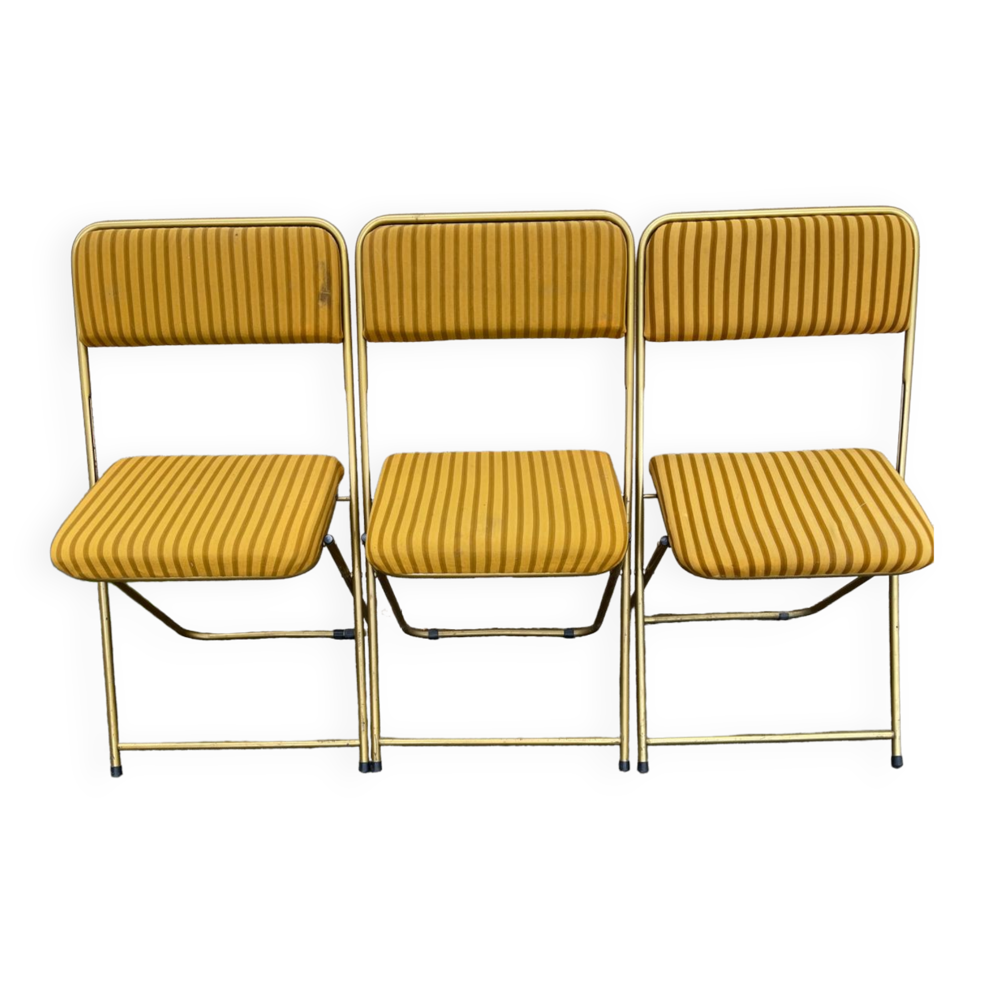 Chaises pliantes lafuma vintage