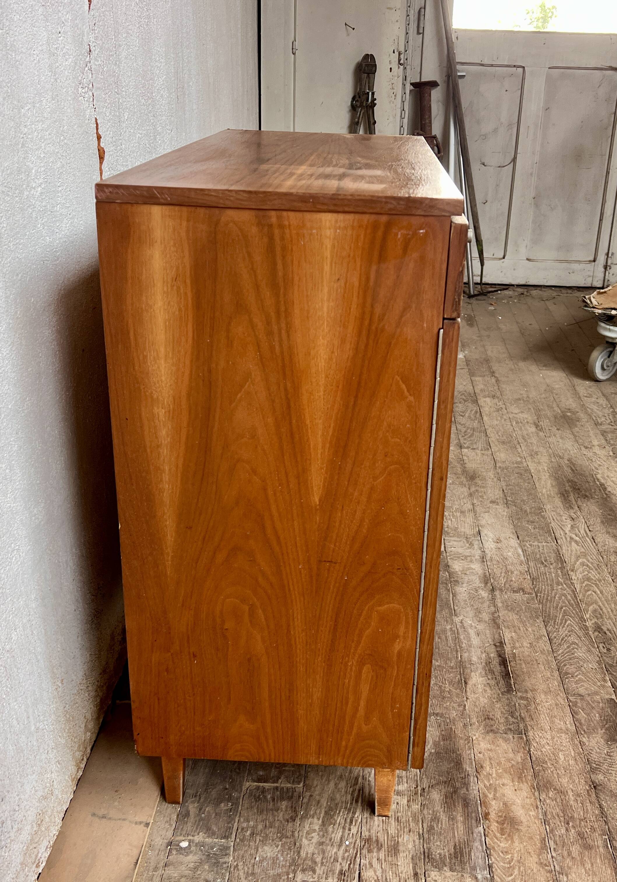 Vintage sideboard TV cabinet from the 1960s