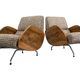 Model "360" Armchairs By Janusz Różański, Poland, 1950s, Set Of 2