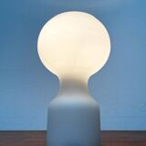 Vintage minimalist glass table lamp from the space age by Jean Paul Edmonds Alt for Philips, 1970s.