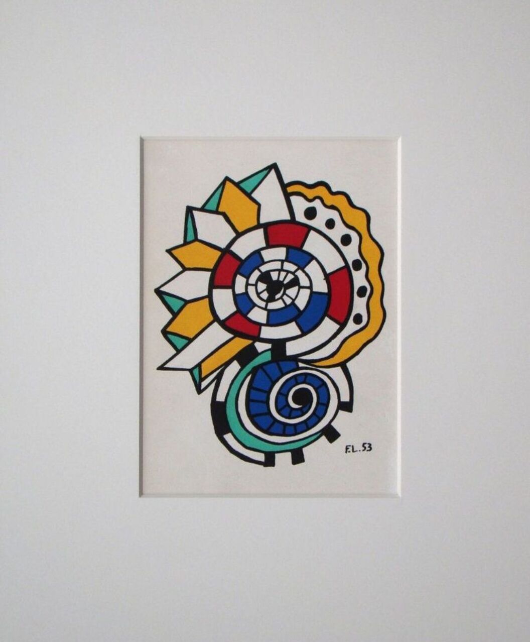 Fernand Léger Lithograph