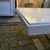 Table basse en travertin vintage