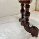 Napoleon III central leg table, solid mahogany, 19th century