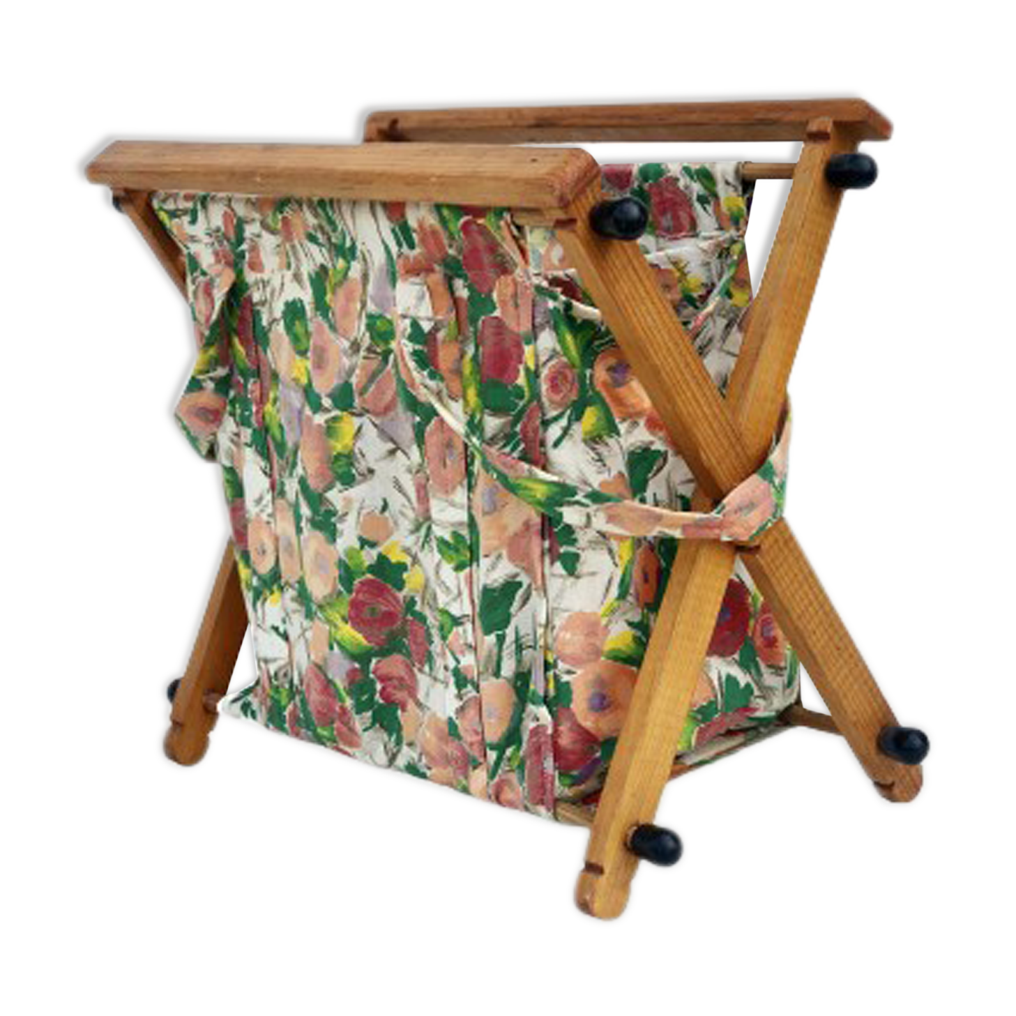 Flower fabric worker