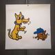Illustration de Keith Haring - Série 'Animals' - 1/12