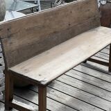 Wooden bench
