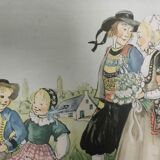 Rectangular educational poster, Brittany