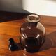 Smoked glass carafe