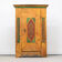Antique Painted folk art bridal cupboard