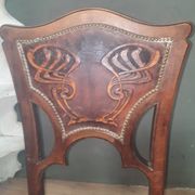 Pair of Art Nouveau chairs