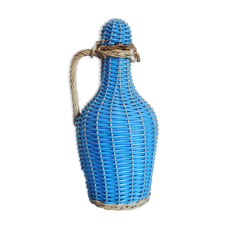 Scoubidou bottle from the 60