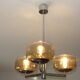 Lustre de la maison Sciolari années 70 3 feux