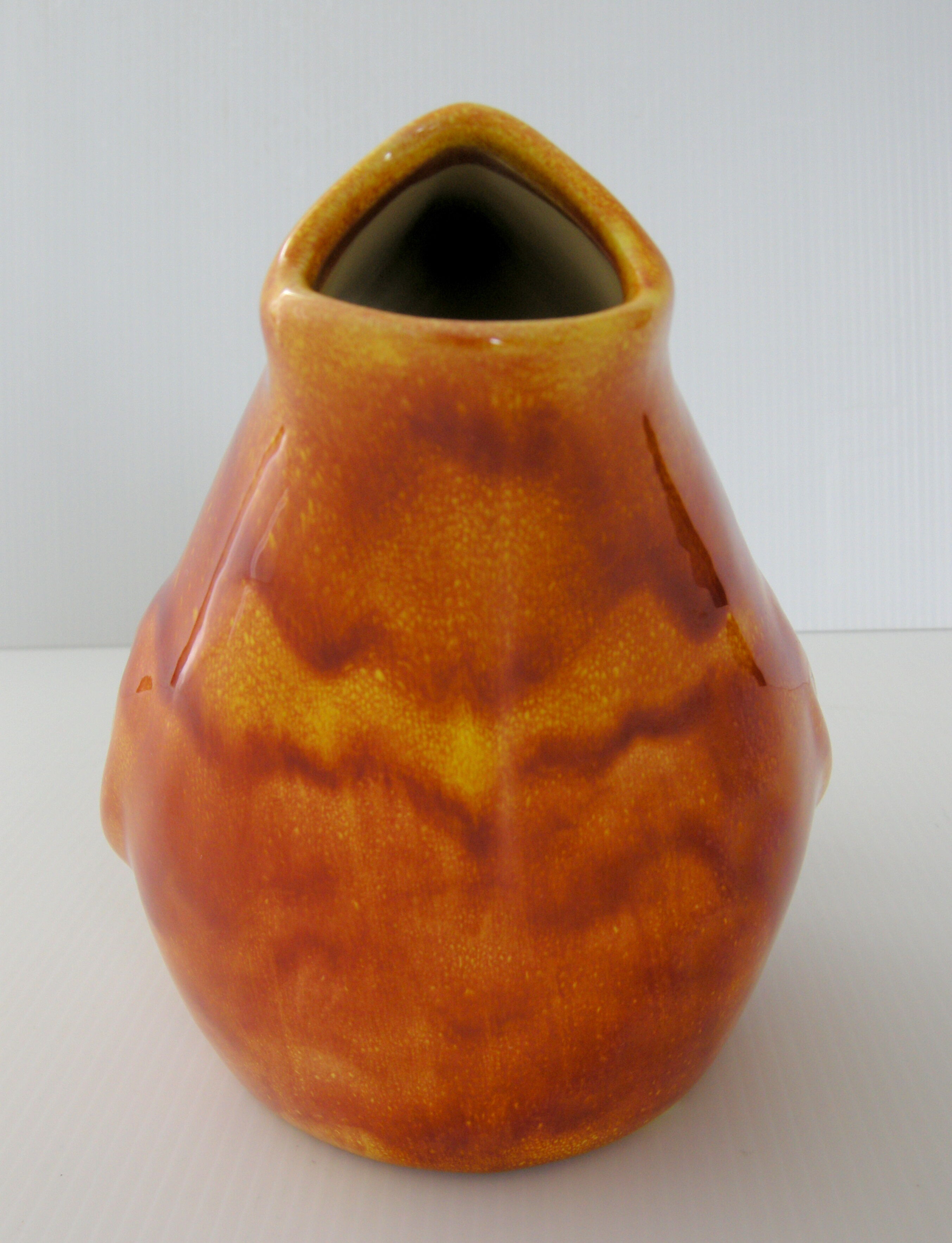 Vintage fish vase 1950