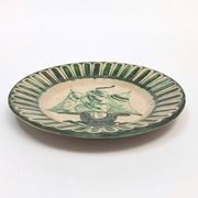 4 Vietri plates decorated by Fabbrica Ceramica Avallone, 1930s