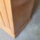 Parisian wardrobe in vintage pine old manufacture 1950
