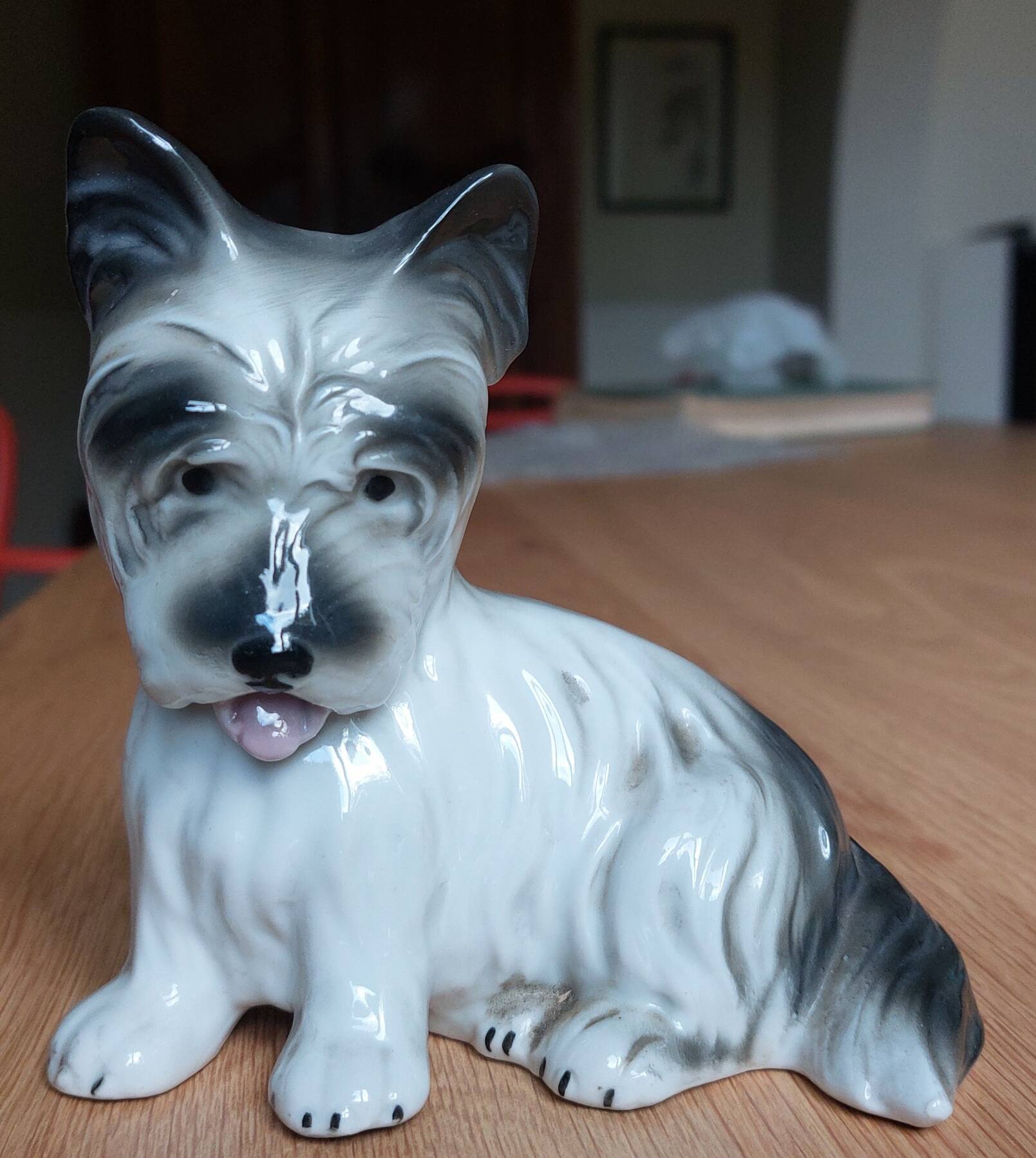 Scottish terrier porcelain Gräfenthal