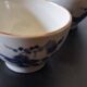 3 ceramic bowls in very good condition with a blue floral design.
