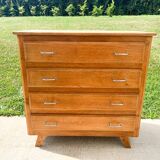 Scandinavian style 4-drawer chest of drawers
