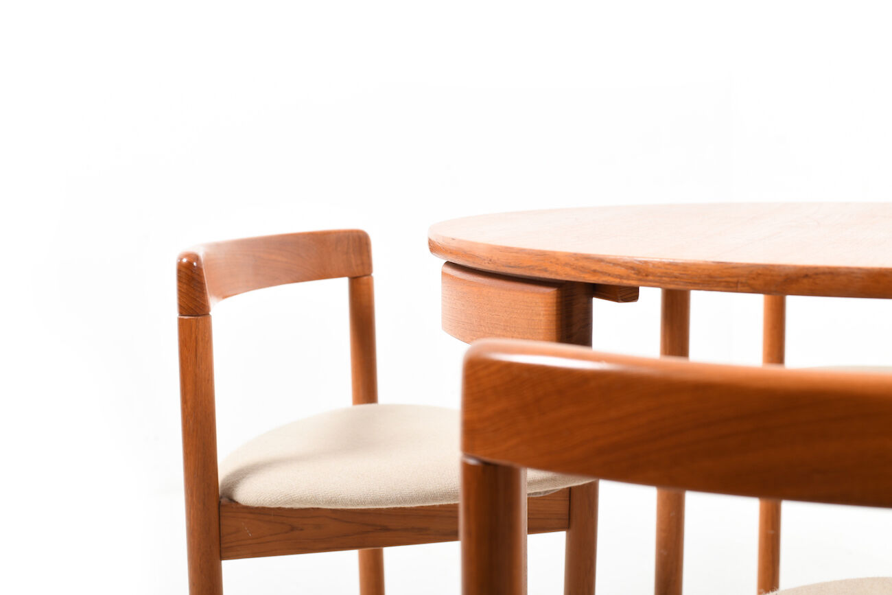 Danish Dinner Set in Teak by A.B.J.