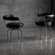 LC7 chairs by Charlotte Perriand, Le Corbusier and Pierre Jeanneret, 1980s