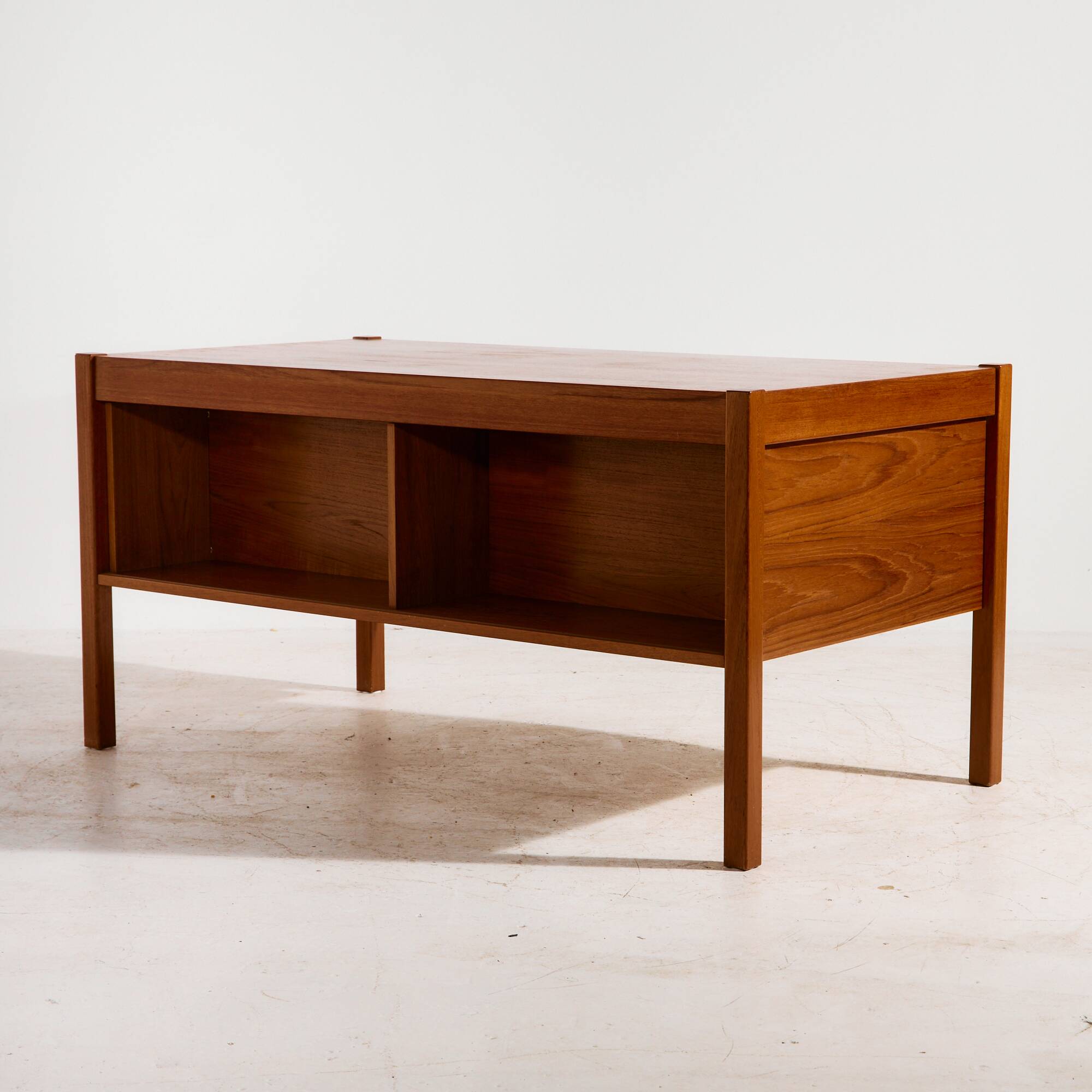 Model 33 teak desk by Christian Linneberg for Chr. Linneberg