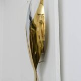 Applied brass by Henri Perrichaud single room around 1960