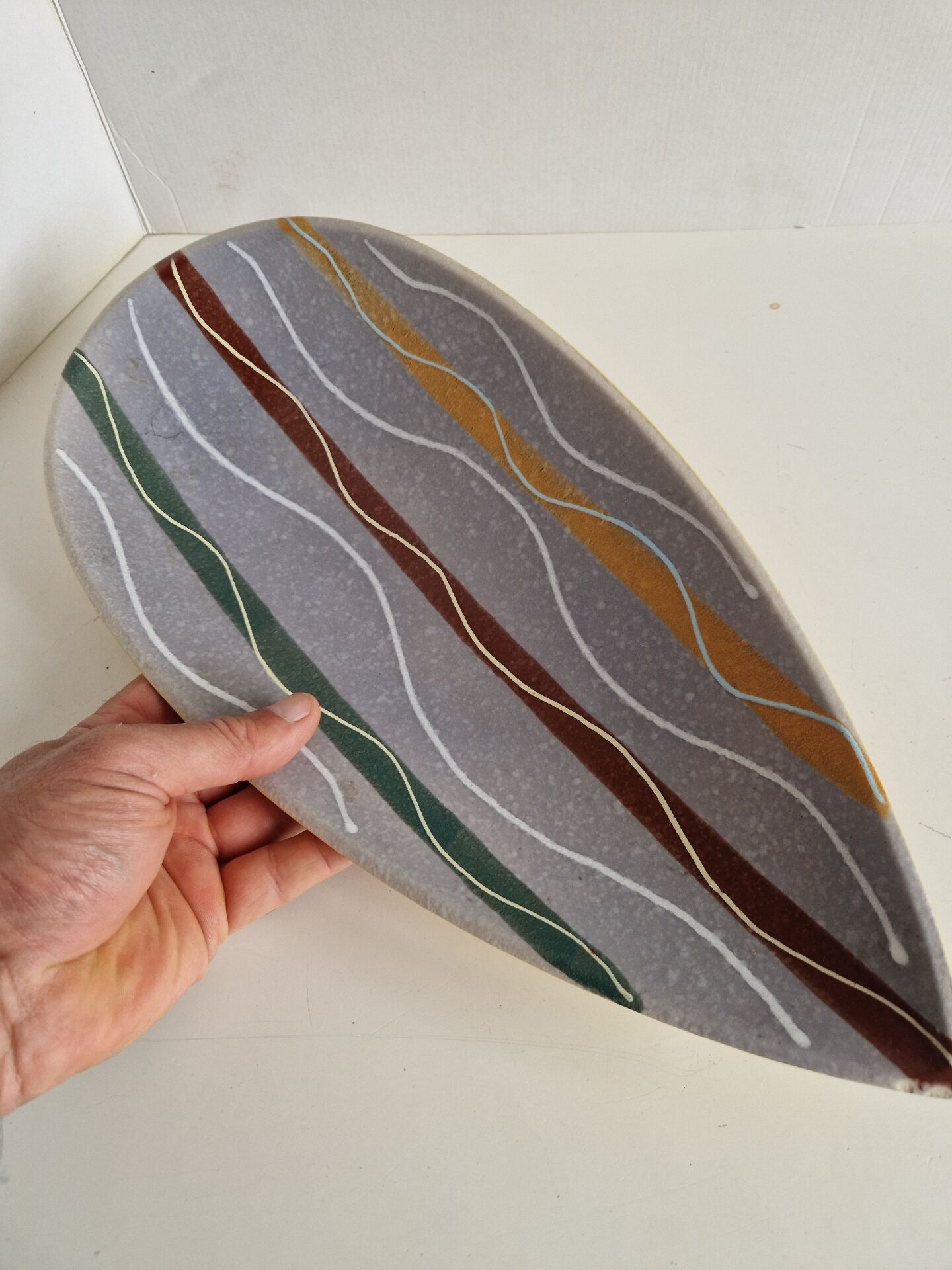 Large Ceramic Bowl 1950s 1960s