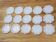 15 opalescent glass plates Macbeth Evans American Sweetheart Monax