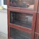 Large modular vintage display cabinet pierre cruiege for martin du