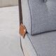 Guillerme et Chambron oak mid-century modular sofa