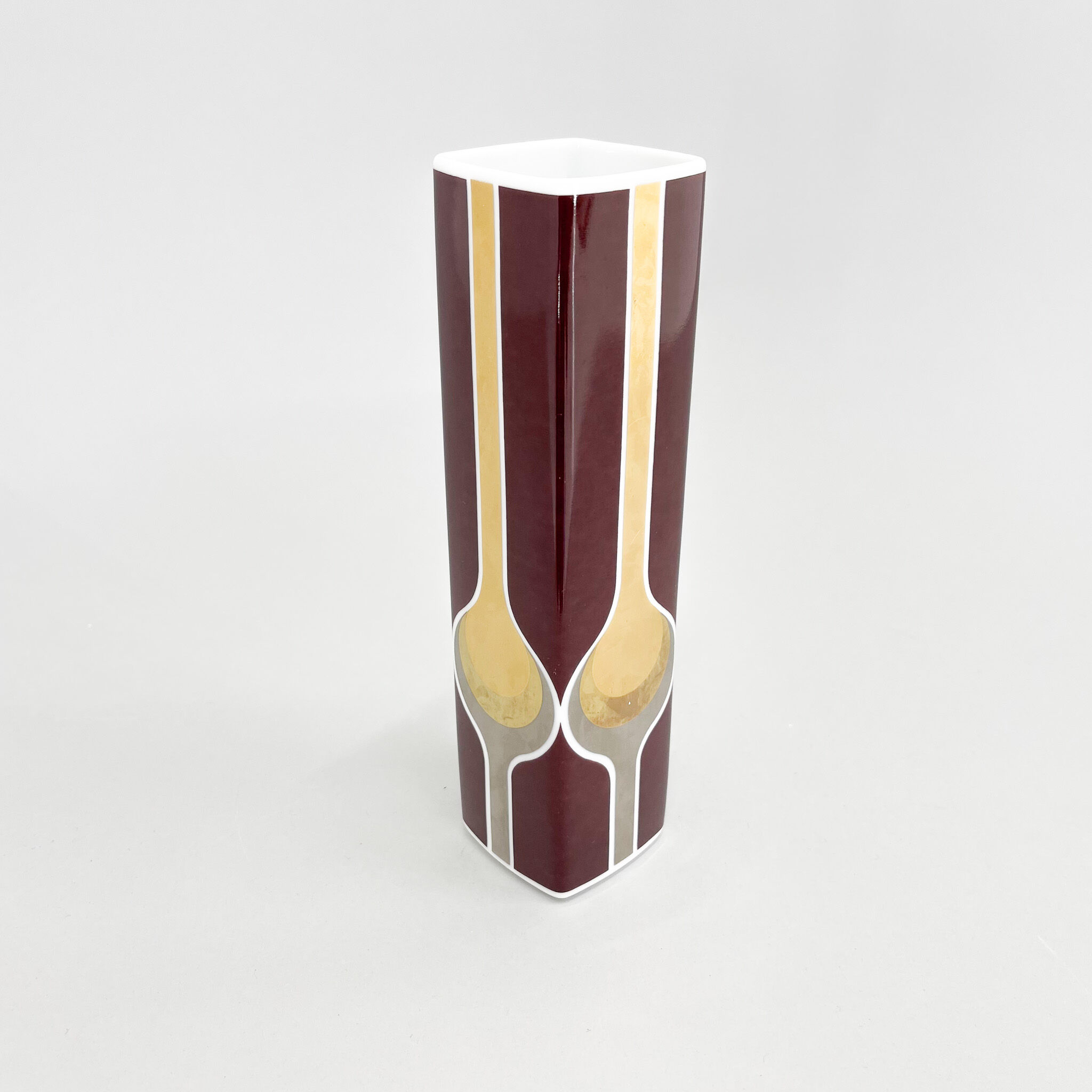 1970s porcelain vase by Heinrich Ceramics