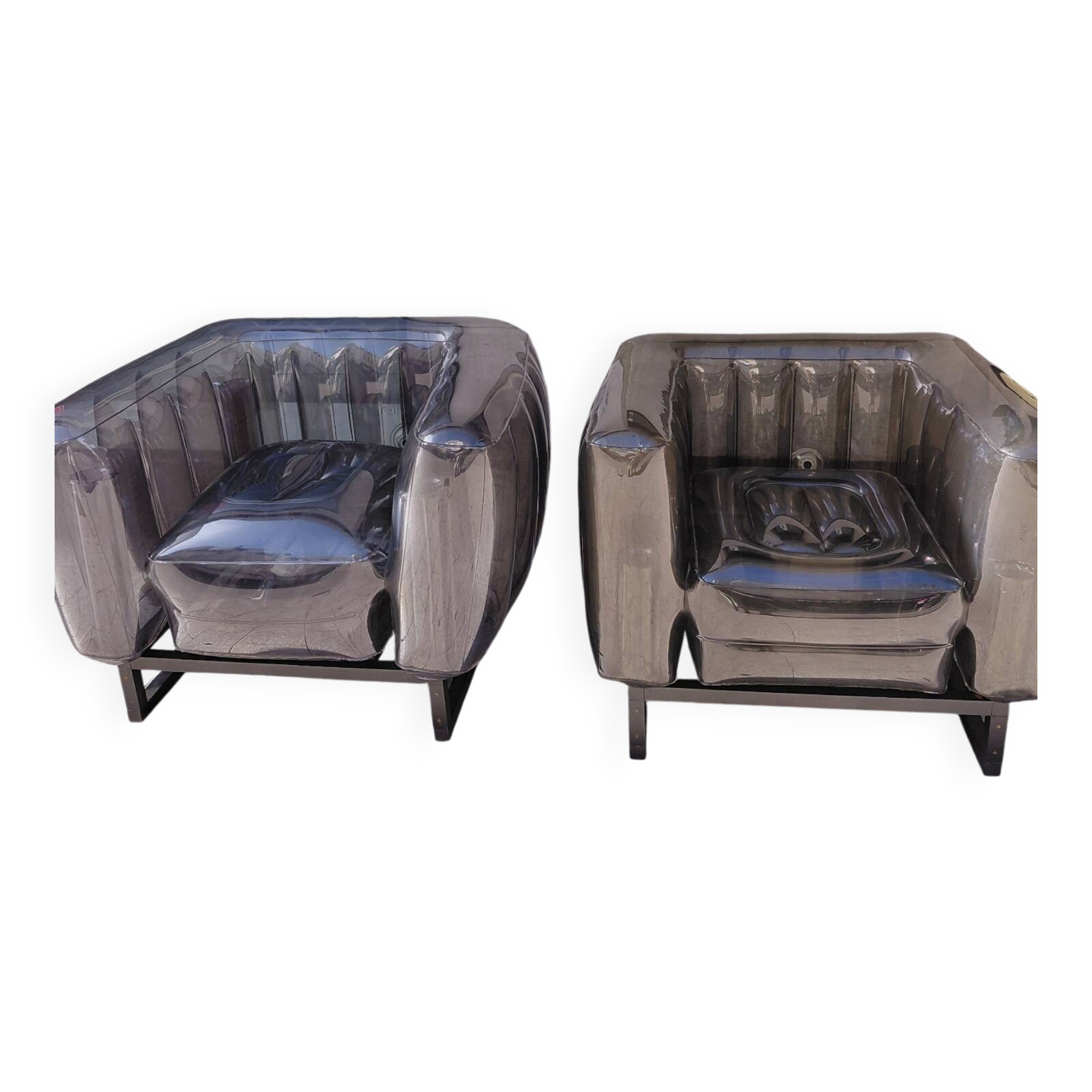 Pair of mojow armchairs