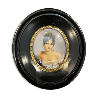 Miniature: portrait of Mme Récamier