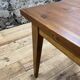 Rectangular farmhouse table 120cm wooden from the 60s /70s / dining table for 6 people