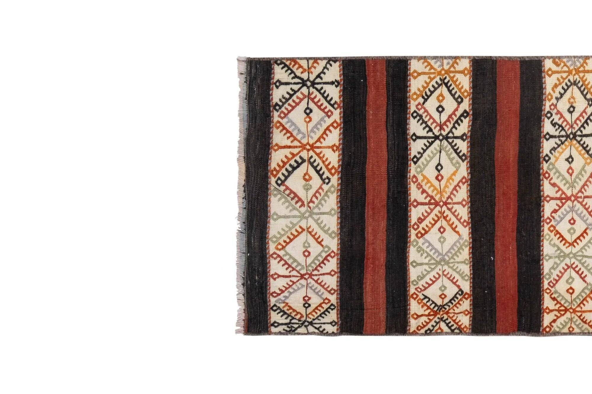 Vintage Turkish hallway rug 64x223 cm