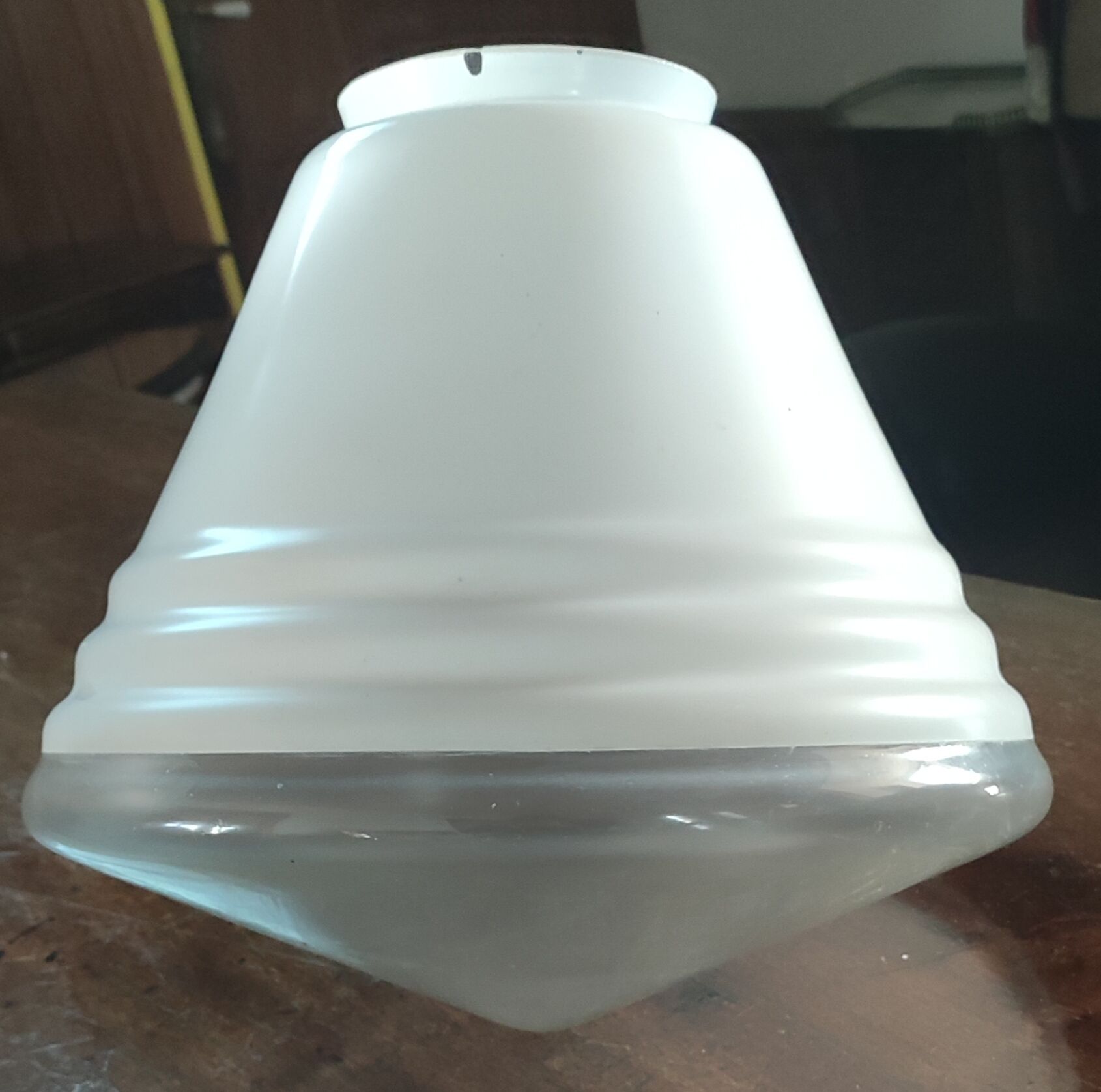 Large vintage suspension globe