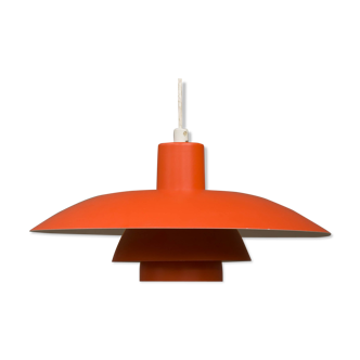 Poul Henningsen 4/3 red pendant lamp