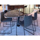 Table ovale CURVE céramique caravaggio – 250×128 – JOLI  Modèle d’exposition