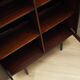 Mahogany showcase, Danish design, 1970s, production: Denmark
