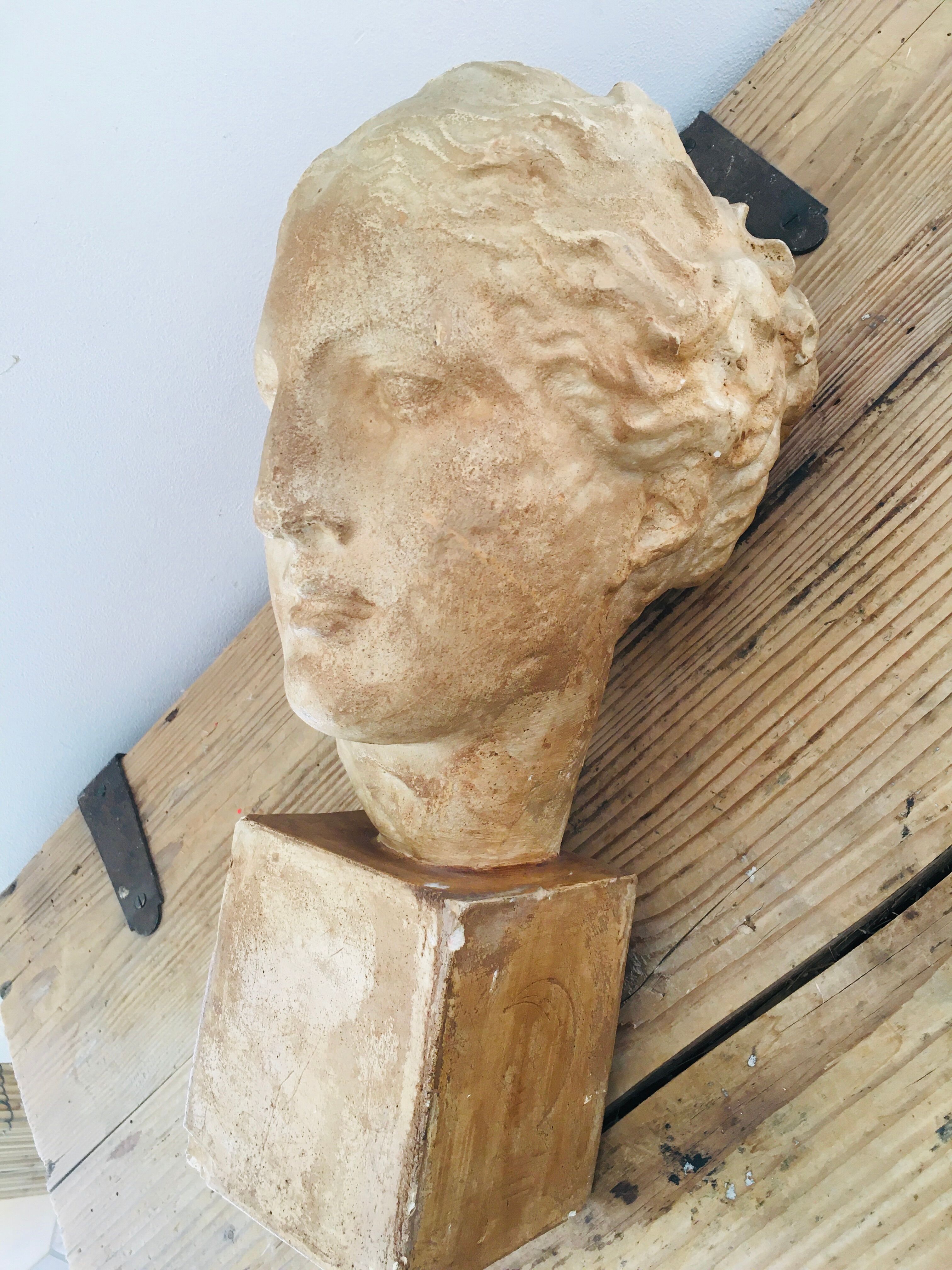 Plaster head goddess Hygie