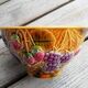 Barbotine bowl
