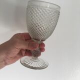 Transparent diamond tip walking glasses