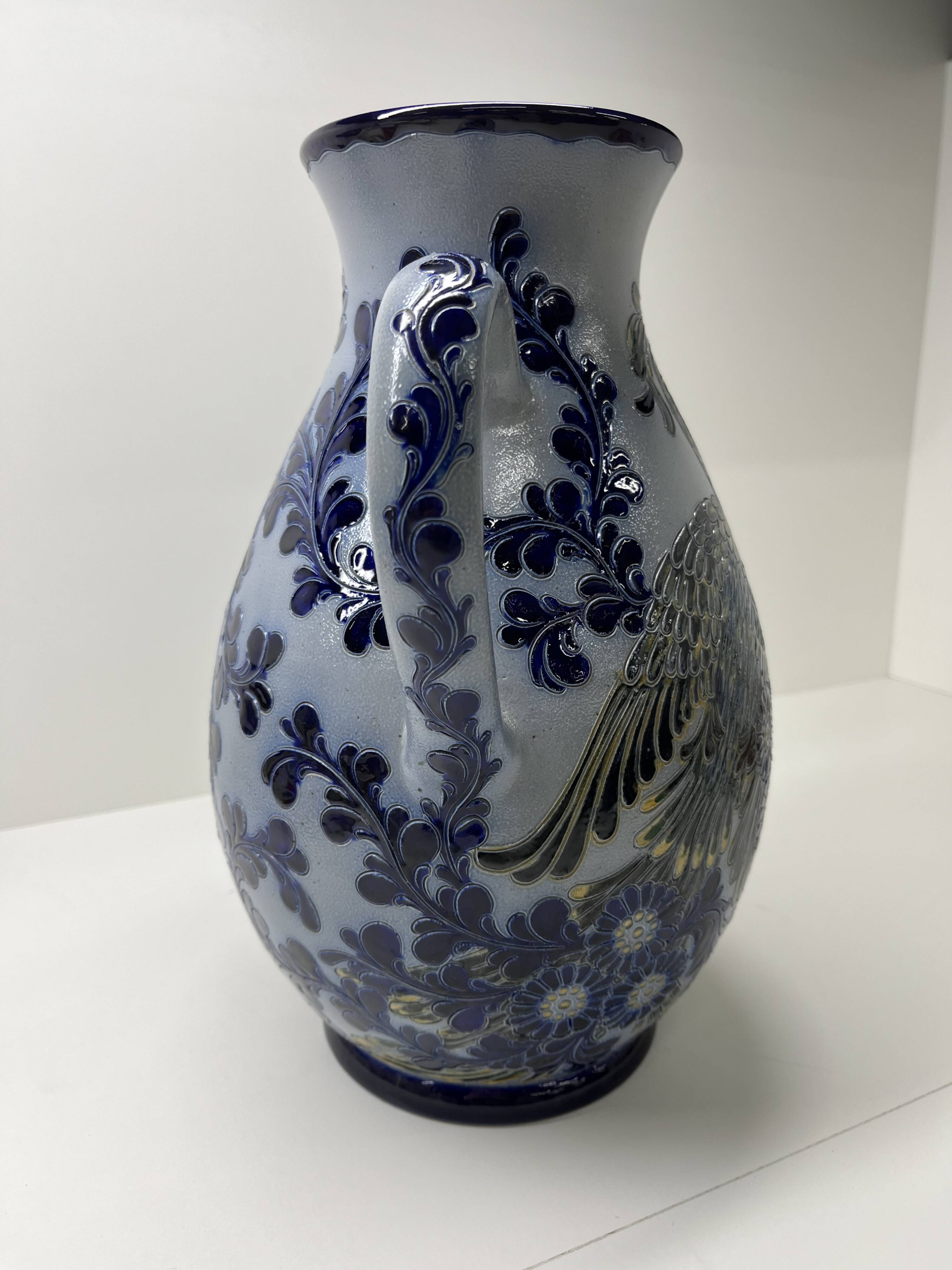 Salt stoneware vase – Roger Paul Schmitter, Betschdorf factory