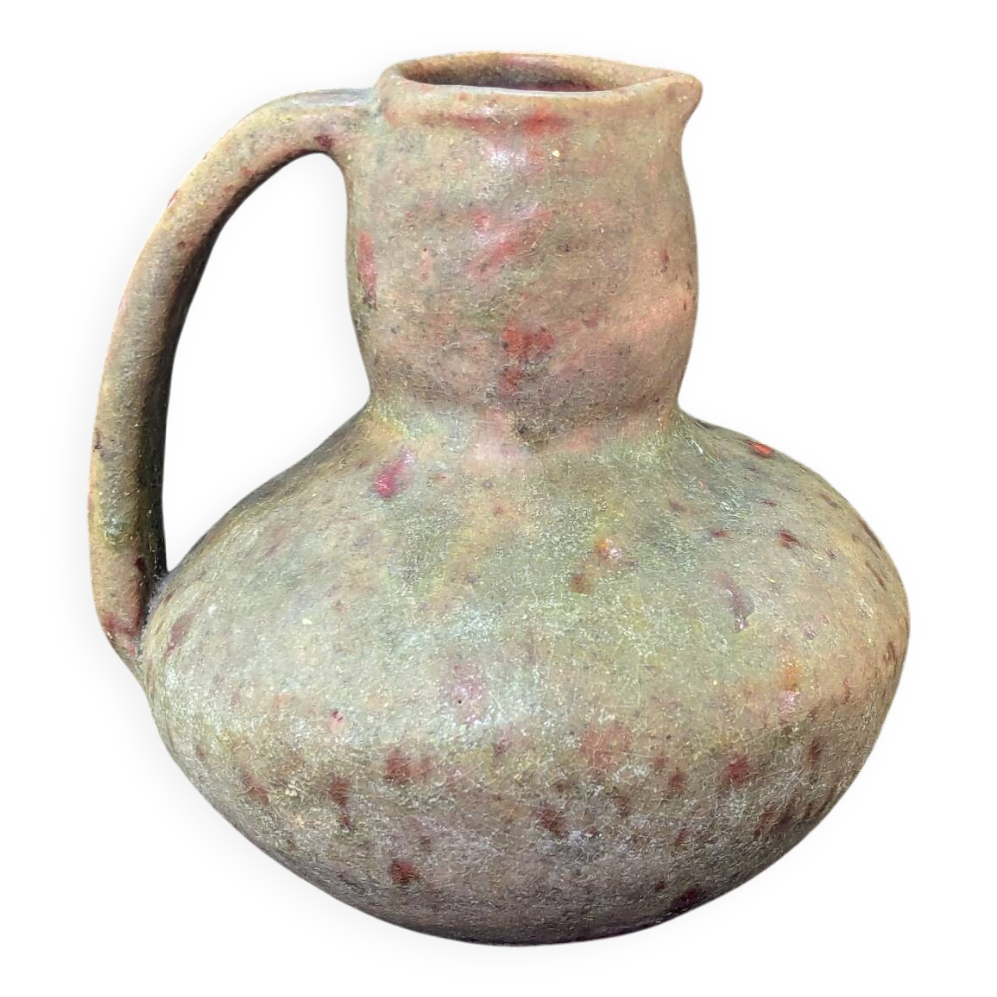 Brutalist pitcher Campo Piano Corsica early 20th century