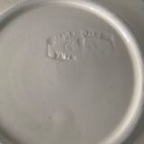 4 coffee cups and 4 sub cups zoomorphic ceramic animals Grandjean Jourdan Vallauris 1950