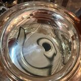 silver-plated caviar server