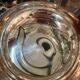 silver-plated caviar server