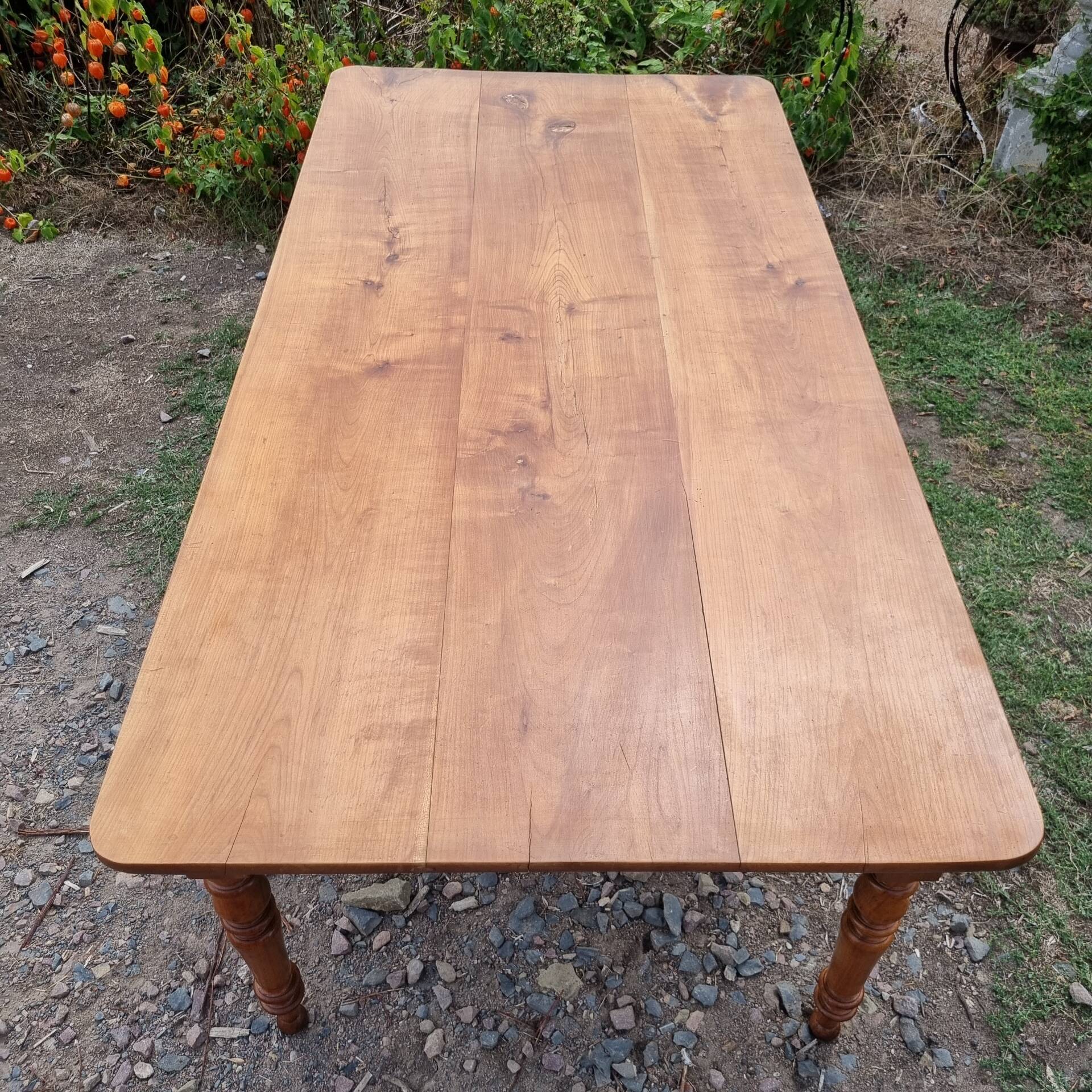 Table de ferme longueur 200 cm