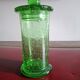 Candy dish for deserving children, Biot bubble glass, also known as an apothecary jar